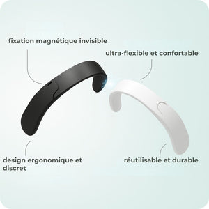BreathX | Bande nasale magnétique intelligente – Pour une respiration libre et un sommeil réparateur