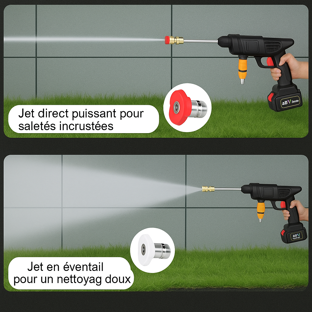 PowerWash | NETTOYEUR HAUTE PRESSION SANS FIL