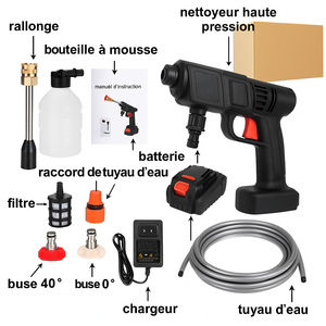 PowerWash | NETTOYEUR HAUTE PRESSION SANS FIL