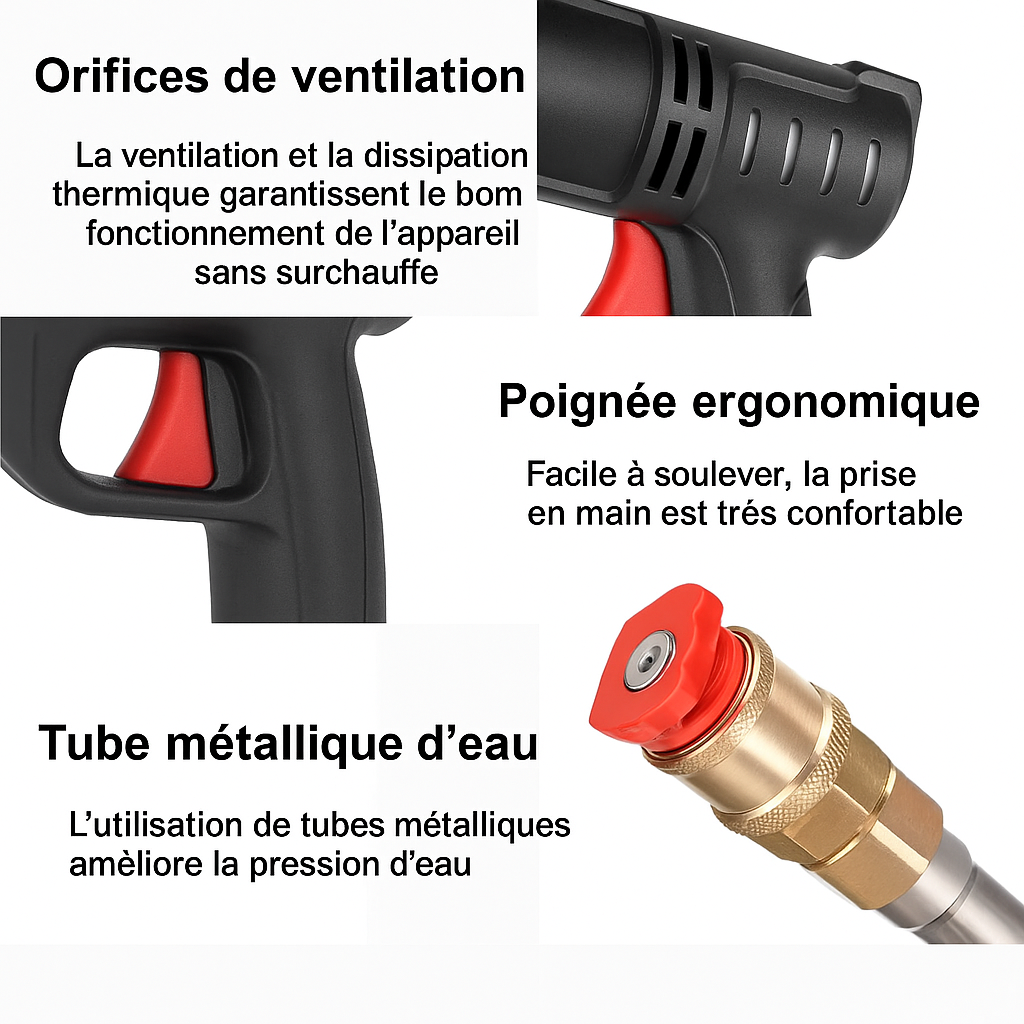 PowerWash | NETTOYEUR HAUTE PRESSION SANS FIL